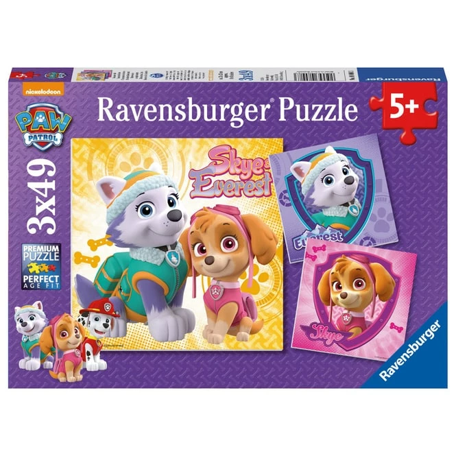 Ravensburger Puzzle-Box - Paw Patrol - Bezaubernde Hundemädchen - 3x 49 Teile - Image 3