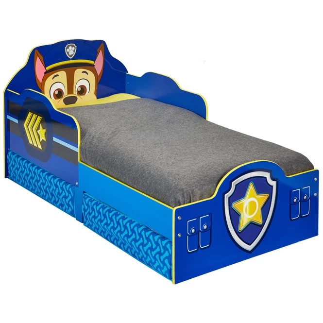 Paw Patrol - Kinderbett Mit Stauraum - Chase - Ca. 70 X 140 Cm - Image 3